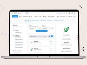 Custom Job Portal with Employer and Candidate Dashboards
