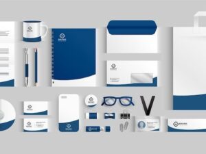 Logo with Full Brand Identity Kit